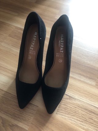 Zapatos de tacón negros Marypaz talla 39