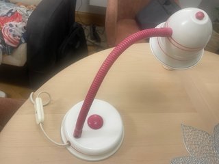 Flexo infantil blanco y rosa