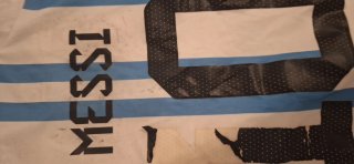 Camiseta Argentina 10 Mal Estado Falsa