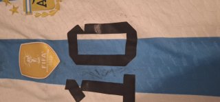 Camiseta Argentina 10 Mal Estado Falsa