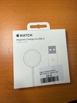 Cargador Magnético Apple Watch a USB-A