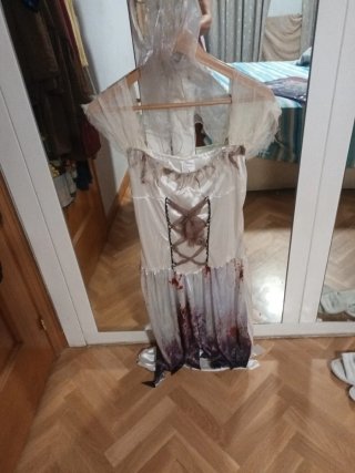 Disfraz novia cadáver