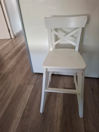 Silla Alta de Madera IKEA