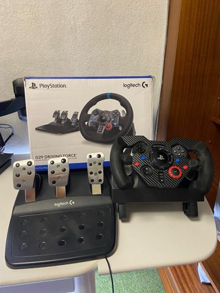 Volante Logitech G29 Driving Force PS4