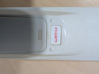 Mando distancia aire acondicionado LG 6711A20077Y