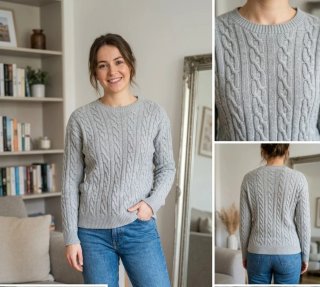 Jersey gris talla M