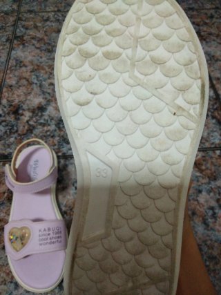 Sandalias Infantiles Rosa Kabuqi