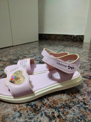 Sandalias Infantiles Rosa Kabuqi