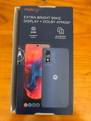 Motorola Moto G04 64GB Azul Marino Caja
