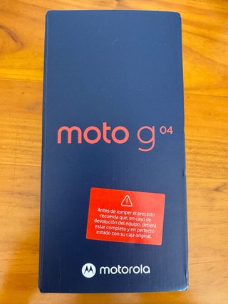 Motorola Moto G04 64GB Azul Marino Caja
