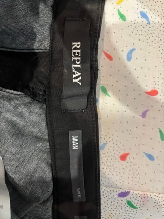 Pantalón Cargo Replay "Jaan" Slim Fit - W33 L32 -