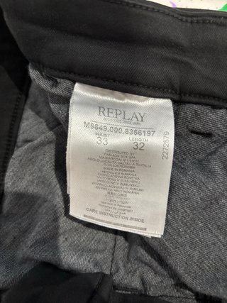 Pantalón Cargo Replay "Jaan" Slim Fit - W33 L32 -