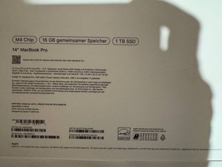 MacBook Pro 14 M4 16GB 1TB averiado