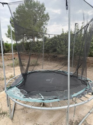Cama elástica Domys con red de seguridad