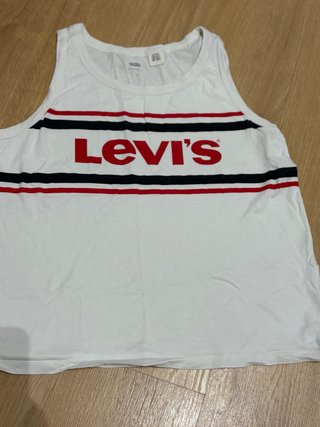 Camiseta de tirantes Levi's blanca