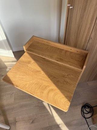 Escritorio plegable de madera