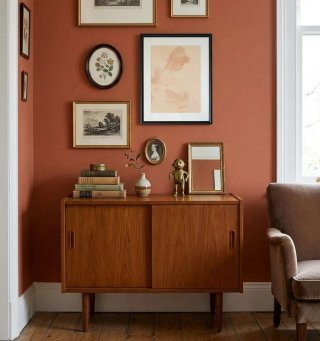 Quadro vintage con lamina artistica