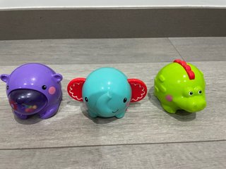 Lote 3 Juguetes Bebé Fisher Price