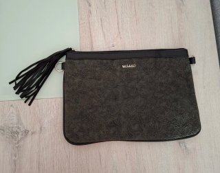 Bolso Misako Negro/Gris Piel Sintética