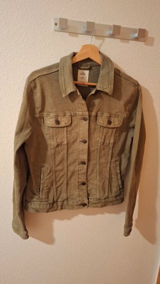 Cazadora Vaquera Springfield Verde Talla XL