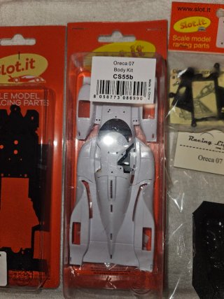 Kit Slot.it Oreca 07 Blanco con Chasis 3D