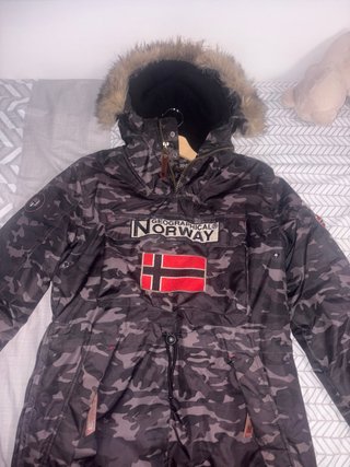 Chaqueta Geographical Norway Camuflaje