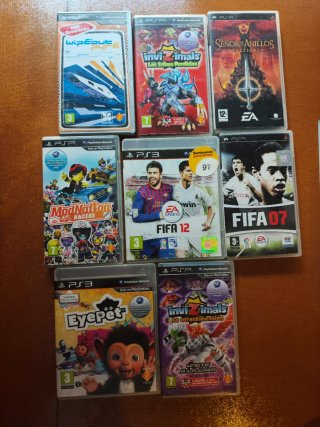 JUEGOS PARA PSP y PS3, VENTA INDIVIDUAL TAMBIÉN
