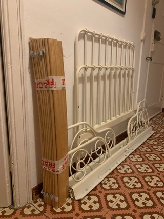 Cama infantil IKEA blanca