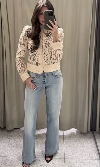 Chaqueta de Encaje