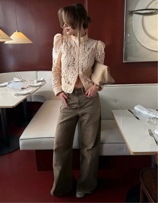 Chaqueta de Encaje