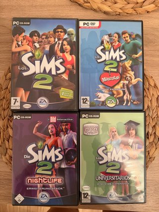 Los Sims 2 PC CD-ROM (Juego original + 3 exp)