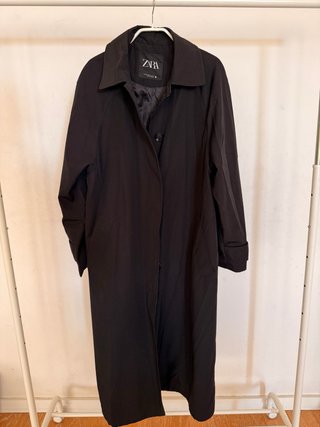 Gabardina larga Zara