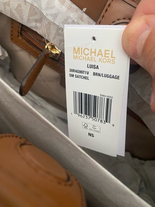 Bolso Michael Kors Marrón y Dorado