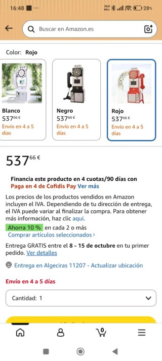 Teléfono para Libro de Visitas de Video