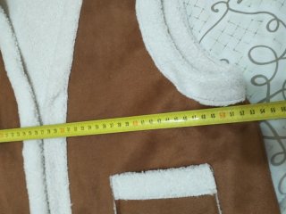 Chaleco con borreguito de Shein, Talla L