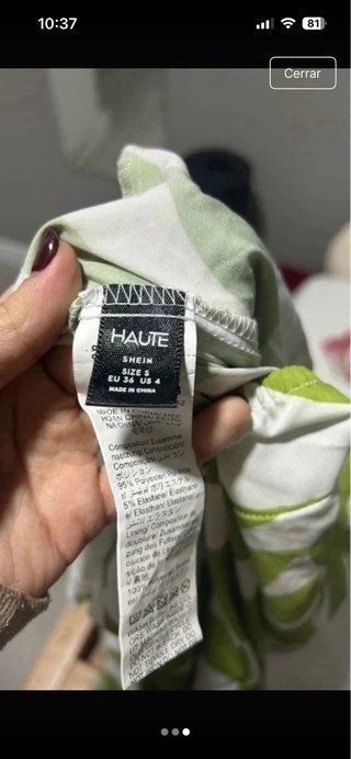 Mono Shein Estampado Geométrico
