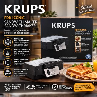 Sandwichera Krups FDK Iconic