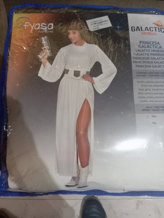 Disfraz Princesa Galáctica Mujer que utiliza la S