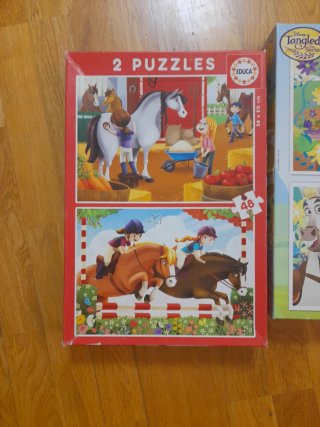 2 Sets de Puzzles Educa 48 Piezas