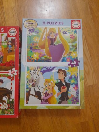 2 Sets de Puzzles Educa 48 Piezas
