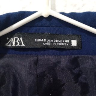 Americana Zara Man Azul Talla M