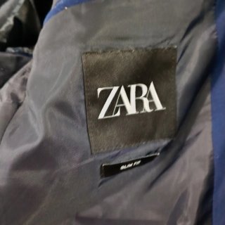 Americana Zara Man Azul Talla M