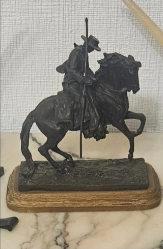 Bronce Caballo con Jinete
