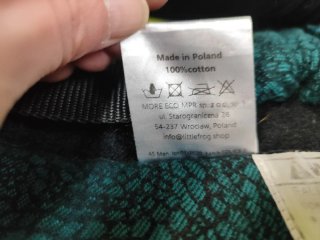 Mochila de porteo ergonómica