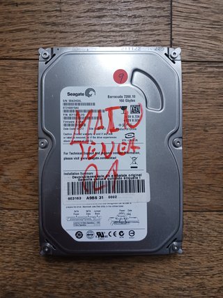 Disco Duro HDD Seagate Barracuda 160GB SATA 3.5