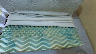 Topper per materasso Bedsure con schiuma a memoria