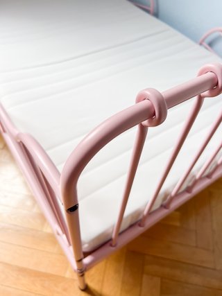 Camas infantiles extensibles IKEA MINNEN rosa