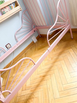 Camas infantiles extensibles IKEA MINNEN rosa