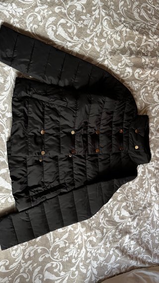 Cazadora Bershka Negra Talla S