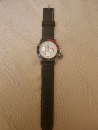 Reloj U.S. Polo Assn. Negro y Plateado
